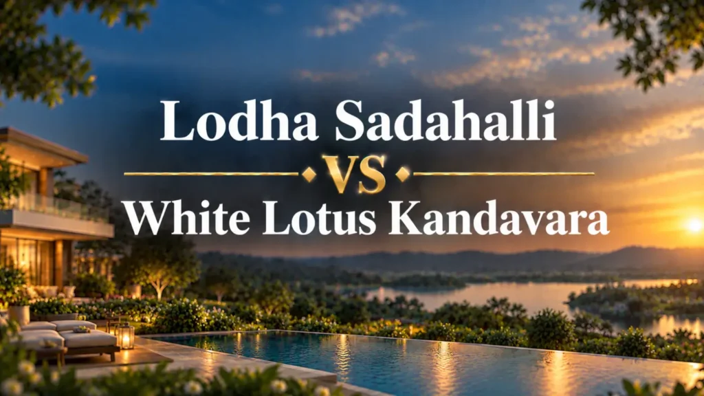 Lodha Sadahalli vs White Lotus Kandavara